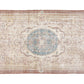 Vintage Rug, Scandinavian Rug, Turkish Handmade Rug, Office Rug, Oushak Faded Unique Rug, Neutral Area Muted Rug, Turkey Rug, Rug 6x9, 10399