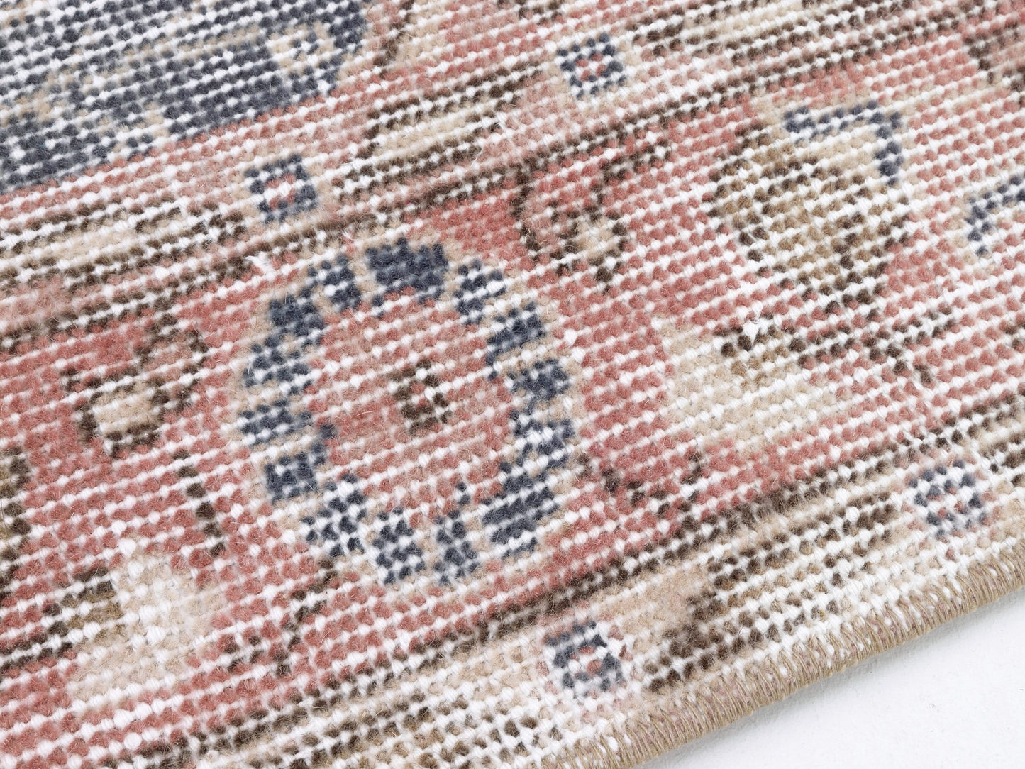 Turkish Rug 4x7, Vintage Handmade Rug, Oushak Unique Muted Rug, Neutral Area Floor Rug,Bedroom Rug, Turkey Rug, Small Rug, Carpet Rug, 10394