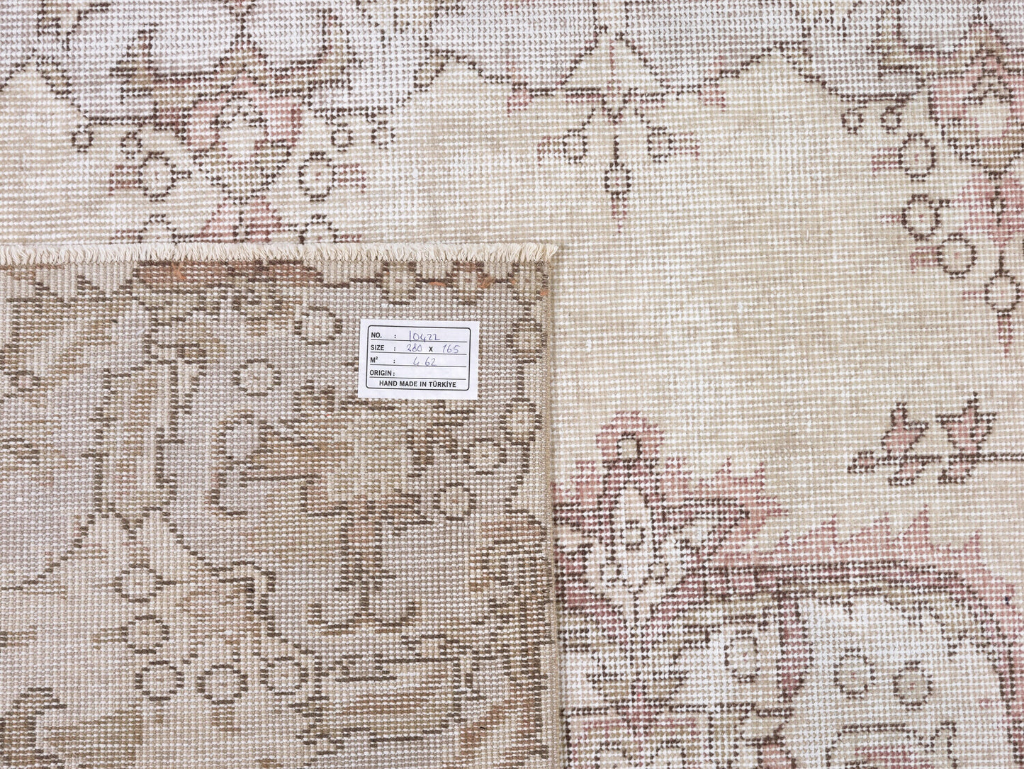 Handmade Rug 5x9, Turkish Oushak Muted Rug, Kid Room Rug, Scandinavian Rug, Vintage Unique Rug, Neutral Area Floor Rug, Carpet Rug, 10422