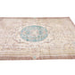 Vintage Rug, Scandinavian Rug, Turkish Handmade Rug, Office Rug, Oushak Faded Unique Rug, Neutral Area Muted Rug, Turkey Rug, Rug 6x9, 10399