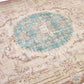 Vintage Rug, Scandinavian Rug, Turkish Handmade Rug, Office Rug, Oushak Faded Unique Rug, Neutral Area Muted Rug, Turkey Rug, Rug 6x9, 10399
