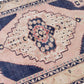 Vintage Rug, Turkish Oushak Rug, Handmade Rug, Neutral Area Rug, Bohemian Eclectic Rug, Small Rug, Entryway Rug, Rug 3x5, Turkey Rug, 10371
