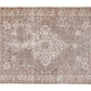 Turkish Rug 7x10, Vintage Handmade Rug, Oushak Faded Rug, Wool Rug, Neutral Muted Area Rug, Primitive Rustic Rug, Living Room Rug, 10419