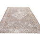 Turkish Rug 7x10, Vintage Handmade Rug, Oushak Faded Rug, Wool Rug, Neutral Muted Area Rug, Primitive Rustic Rug, Living Room Rug, 10419