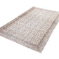 Vintage Rug, Handmade Rug 6x9, Turkish Oushak Muted Rug, Bedroom Rug, Primitive Rustic Rug, Carpet Rug, Neutral Area Rug, Turkey Rug, 10415