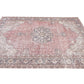 Turkish Rug, Vintage Antique Rug, Oushak Rug 6x9, Handmade Ethnic Rug, Area Bohemian Rug, Entryway Rug, Turkey Rug, Carpet Rug, 10412