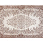 Vintage Handmade Rug, Primitive Rustic Rug, Turkish Rug, Oushak Antique Rug, Neutral Faded Rug, Living Room Rug, Area Rug, Rug 5x9, 10404