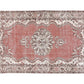 Handmade Anatolia Rug, Turkish Vintage Antique Rug, Oushak Faded Rug, Living Room Rug, Bohemian Eclectic Rug, Neutral Rug, Rug 5x8, 10398