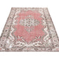 Handmade Anatolia Rug, Turkish Vintage Antique Rug, Oushak Faded Rug, Living Room Rug, Bohemian Eclectic Rug, Neutral Rug, Rug 5x8, 10398