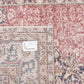 Turkish Rug, Vintage Antique Rug, Oushak Rug 6x9, Handmade Ethnic Rug, Area Bohemian Rug, Entryway Rug, Turkey Rug, Carpet Rug, 10412