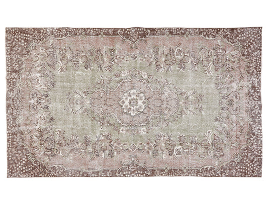 Turkish Rug, Oushak Rug, Vintage Handmade Rug, Neutral Rug, Area Antique Old Rug, Kid Room Rug, Carpet Rug, Rug 5x9, Turkey Rug, 10417