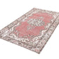 Handmade Anatolia Rug, Turkish Vintage Antique Rug, Oushak Faded Rug, Living Room Rug, Bohemian Eclectic Rug, Neutral Rug, Rug 5x8, 10398