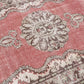Handmade Anatolia Rug, Turkish Vintage Antique Rug, Oushak Faded Rug, Living Room Rug, Bohemian Eclectic Rug, Neutral Rug, Rug 5x8, 10398