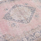 Bohemian Rug, Vintage Oushak Unique Rug, Turkish Handmade Eclectic Rug, Neutral Area Floor Rug, Bedroom Rug, Rug 7x10, Turkey Rug, 10421