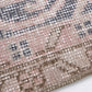 Bohemian Rug, Vintage Oushak Unique Rug, Turkish Handmade Eclectic Rug, Neutral Area Floor Rug, Bedroom Rug, Rug 7x10, Turkey Rug, 10421