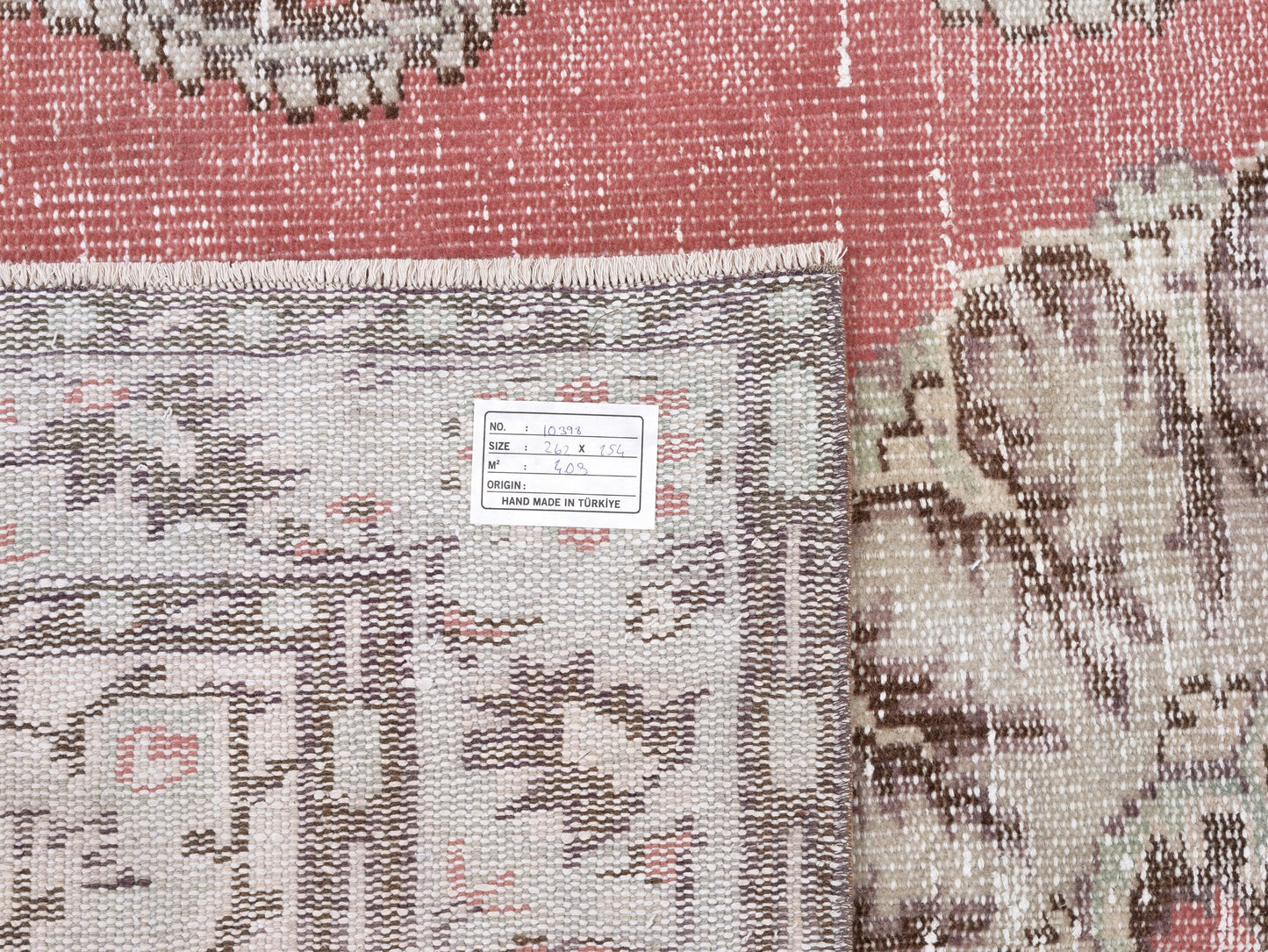 Handmade Anatolia Rug, Turkish Vintage Antique Rug, Oushak Faded Rug, Living Room Rug, Bohemian Eclectic Rug, Neutral Rug, Rug 5x8, 10398