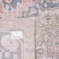 Bohemian Rug, Vintage Oushak Unique Rug, Turkish Handmade Eclectic Rug, Neutral Area Floor Rug, Bedroom Rug, Rug 7x10, Turkey Rug, 10421