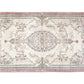 Turkish Rug 4x8, Handmade Area Bohemian Rug, Oushak Faded Eclectic Rug, Vintage Unique Rug, Turkey Rug, Anatolia Rug, Oushak Carpet, 10401