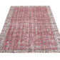 Bohemian Rug, Vintage Rug, Handmade Anatolia Eclectic Rug, Turkish Oushak Antique Rug, Neutral Muted Rug, Area Floor Rug, Rug 5x7, 10409