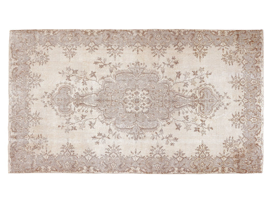 Neutral Rug, Vintage Rug, Turkish Oushak Rug, Handmade Antique Rug, Primitive Rustic Rug, Kid Room Rug, Area Rug, Carpet Rug, Rug 5x9, 10423