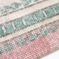 Turkish Rug 4x8, Handmade Area Bohemian Rug, Oushak Faded Eclectic Rug, Vintage Unique Rug, Turkey Rug, Anatolia Rug, Oushak Carpet, 10401