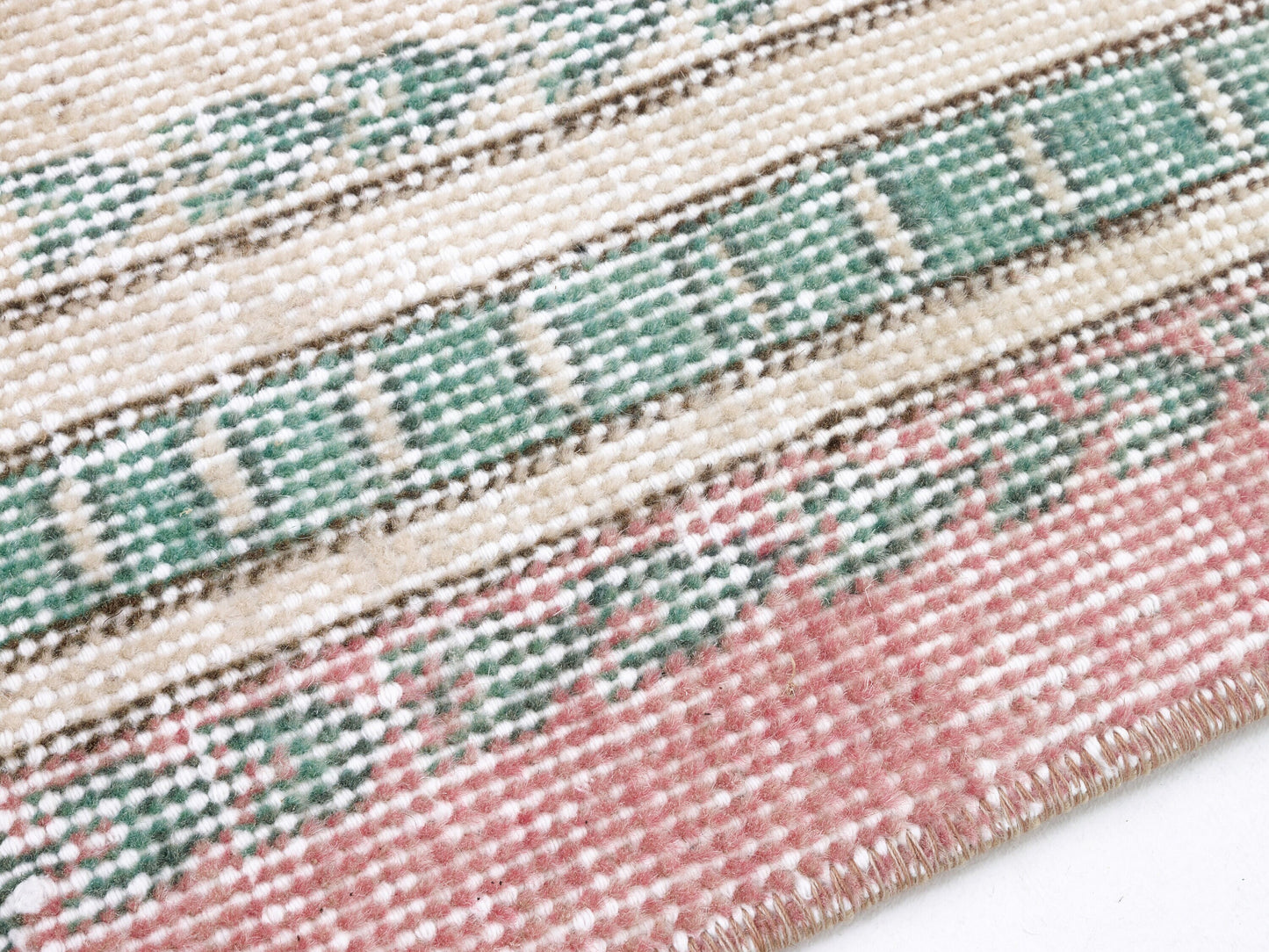 Turkish Rug 4x8, Handmade Area Bohemian Rug, Oushak Faded Eclectic Rug, Vintage Unique Rug, Turkey Rug, Anatolia Rug, Oushak Carpet, 10401