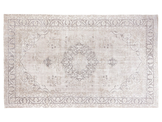 Neutral Rug, Vintage Oushak Rug, Turkish Area Rug, Handmade Unique Faded Rug, Living Room Rug, Turkey Rug, Rug 5x8, Carpet Rug, 10438