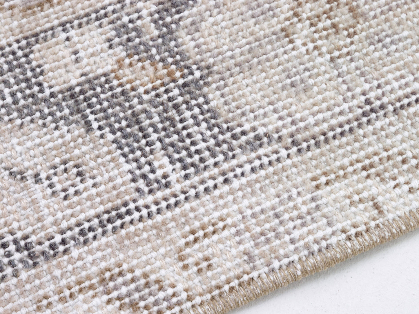 Oushak Rug, Vintage Rug, Turkish Handmade Faded Rug, Area Muted Rug, Neutral Floor Rug, Bedroom Rug, Scandinavian Rug, Rug 5x8, 10439