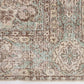 Primitive Rug, Turkish Oushak Rug, Vintage Handmade Unique Rug, Neutral Area Muted Rug, Bedroom Rug, Turkey Rug, Rustic Rug, Rug 7x10, 10443