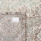 Primitive Rug, Turkish Oushak Rug, Vintage Handmade Unique Rug, Neutral Area Muted Rug, Bedroom Rug, Turkey Rug, Rustic Rug, Rug 7x10, 10443