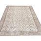 Turkish Oushak Rug, Vintage Handmade Unique Rug, Scandinavian Rug, Living Room Rug, Neutral Area Faded Rug, Rug 5x9, Carpet Rug, 10463