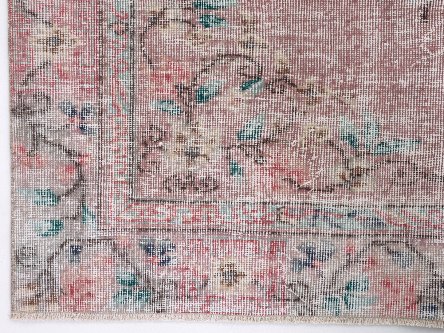 Oushak Rug 5x8, Vintage Handmade Faded Rug, Turkish Area Muted Rug, Anatolia Antique Rug, Bedroom Rug, Turkey Rug, Bohemian Rug, 10465