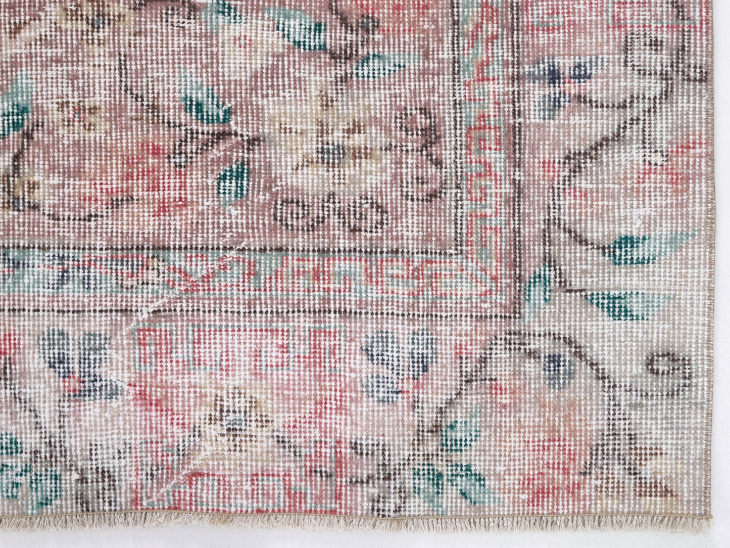 Oushak Rug 5x8, Vintage Handmade Faded Rug, Turkish Area Muted Rug, Anatolia Antique Rug, Bedroom Rug, Turkey Rug, Bohemian Rug, 10465