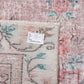 Oushak Rug 5x8, Vintage Handmade Faded Rug, Turkish Area Muted Rug, Anatolia Antique Rug, Bedroom Rug, Turkey Rug, Bohemian Rug, 10465
