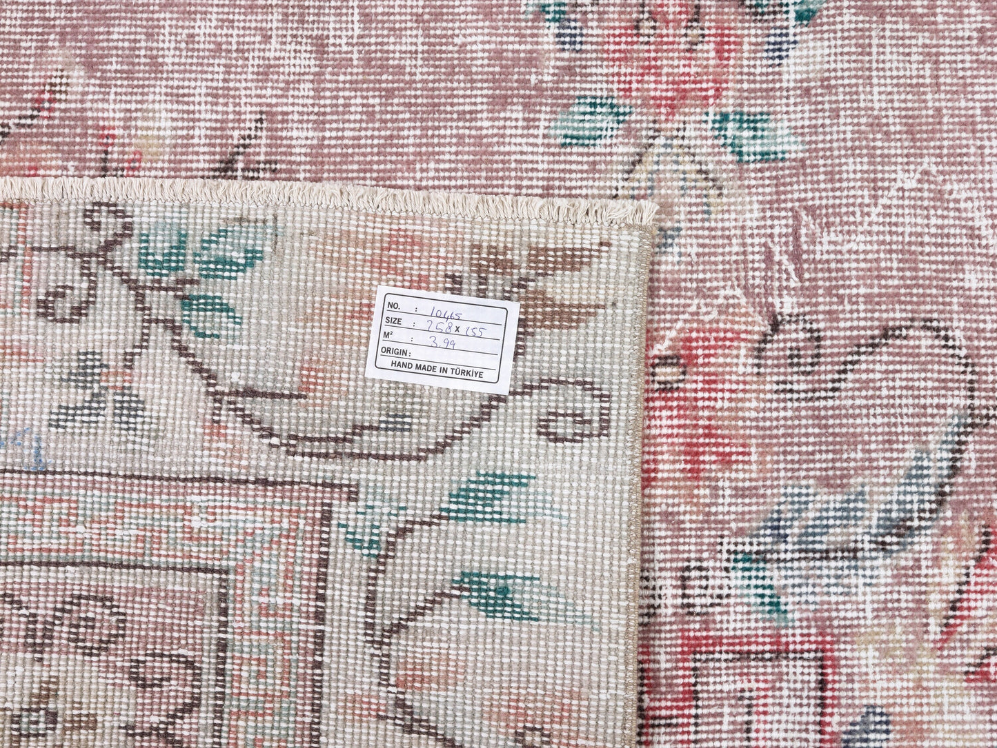 Oushak Rug 5x8, Vintage Handmade Faded Rug, Turkish Area Muted Rug, Anatolia Antique Rug, Bedroom Rug, Turkey Rug, Bohemian Rug, 10465