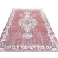 Vintage Rug, Turkish Handmade Anatolia Rug, Oushak Faded Rug, Area Rug, Bohemian Eclectic Rug, Living Room Rug, Rug 6x10, Turkey Rug, 10473
