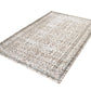 Primitive Rug, Turkish Vintage Handmade Rug, Oushak Rustic Rug, Neutral Area Rug, Living Room Rug, Turkey Rug, Carpet Rug, Rug 6x9, 10476