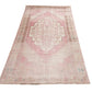 Vintage Rug, Oushak Rug, Turkish Muted Rug, Handmade Area Antique Rug, Turkey Rug, Entryway Rug, Rug 4x9, Anatolia Unique Rug, 10479