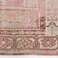 Vintage Rug, Oushak Rug, Turkish Muted Rug, Handmade Area Antique Rug, Turkey Rug, Entryway Rug, Rug 4x9, Anatolia Unique Rug, 10479