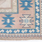 Vintage Oushak Rug, Handmade Area Antique Eclectic Rug, Turkish Bohemian Anatolia Rug, Kid Room Rug, Neutral Floor Rug, Rug 7x10, 9054