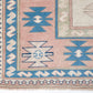 Vintage Oushak Rug, Handmade Area Antique Eclectic Rug, Turkish Bohemian Anatolia Rug, Kid Room Rug, Neutral Floor Rug, Rug 7x10, 9054