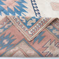 Vintage Oushak Rug, Handmade Area Antique Eclectic Rug, Turkish Bohemian Anatolia Rug, Kid Room Rug, Neutral Floor Rug, Rug 7x10, 9054