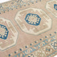 Handmade Anatolia Rug, Area Rug, Turkish Oushak Rug, Vintage Unique Eclectic Rug, Bohemian Rug, Carpet Rug, Neutral Floor Rug, Rug 6x8, 9055