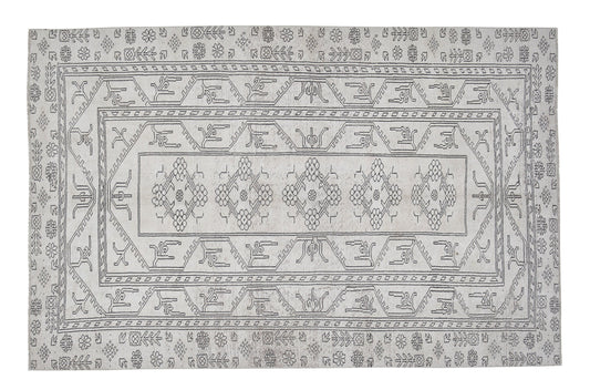 Rug 5x7, Turkish Unique Rug, Handmade Rug, Oushak Faded Rug, Neutral Muted Rug, Vintage Antique Rug, Area Rug, Carpet Rug, Turkey Rug, 10506