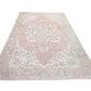 Oushak Rug, Handmade Area Rug, Turkish Rug 6x10, Vintage Faded Old Rug, Bohemian Rug, Living Room Rug, Neutral Rug, Vintage Carpet, 11006