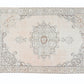 Neutral Rug, Oushak Rug, Turkish Vintage Unique Rug, Area Floor Rug, Handmade Scandinavian Rug, Living Room Rug, Carpet Rug, Rug 7x10, 11007