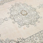 Neutral Rug, Oushak Rug, Turkish Vintage Unique Rug, Area Floor Rug, Handmade Scandinavian Rug, Living Room Rug, Carpet Rug, Rug 7x10, 11007