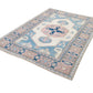 Handmade Eclectic Rug, Turkish Rug, Oushak Vintage Unique Rug, Living Room Rug, Turkey Rug, Rug 6x9, Neutral Rug, Area Bohemian Rug, 9059