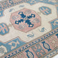 Handmade Eclectic Rug, Turkish Rug, Oushak Vintage Unique Rug, Living Room Rug, Turkey Rug, Rug 6x9, Neutral Rug, Area Bohemian Rug, 9059