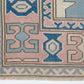 Handmade Eclectic Rug, Turkish Rug, Oushak Vintage Unique Rug, Living Room Rug, Turkey Rug, Rug 6x9, Neutral Rug, Area Bohemian Rug, 9059